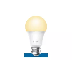 Ampoule connectée Tapo WiFi Dimmable E27 Blanc 2700K 220V-240V 50/60 Hz Équivalent 60W 2.4 GHz IEEE 802.11b/g/n classe…