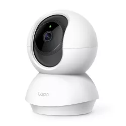 Caméra de sécurité Tapo WIFI Intérieure panoramique/inclinable 1080p stockage 512 Go 360°Horizontal 114°Vertical détection…
