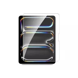 Verre Trempé tablette APPLE iPad PRO 11'' 2024 - Film de protection Anti-Rayures - 9H - Anti-Bulles d'air - Ultra résistant