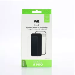 WE PACK verre trempé et coque de protection transparente OPPO A40