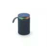 Enceinte bluetooth 36W, lecteur de cartes micro SD, batterie rechargeable 1200mAh, jeu de lumière, dragonne, 80*80*130mm