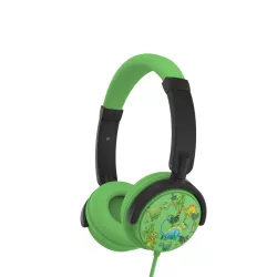 Casque enfant WeKids (3 à 10 ans) réglable et rotatif, limité à 85dB en Jack 3.5mm, une sortie jack permettant de connecter un…