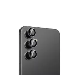 WE Lentilles de protection pour objectifs d'appareil photo SAMSUNG S24 transparent/noir (3 lentilles incluses)