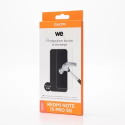 WE verre trempé XIAOMI REDMI NOTE 15 PRO 5G - Verre 2,5D