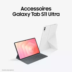 Tablette Galaxy Tab S11 Ultra 14,6' 256Go Grey WIFI Android 16 RAM 12Go 2960X1848 4 speakers + Camera 13MP+8MP+12MP S pen…