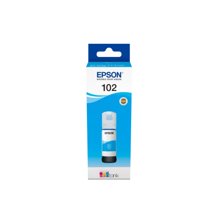 EPSON Bouteille Encre Ecotank 102 Cyan 70ml