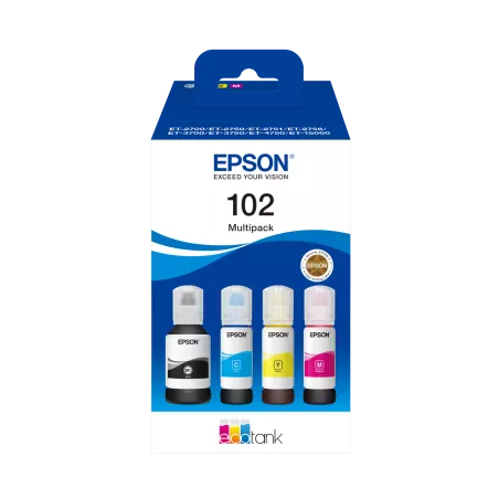 EPSON 102 EcoTank 4-colour Multipack | MonPC.Store
