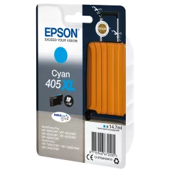 EPSON Cartouche Encre Durabrite Ultra Valise 405XL Cyan 14,7ml