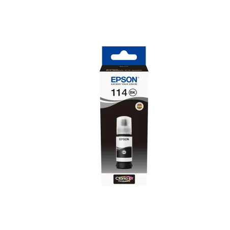EPSON Bouteille encre Ecotank 114 Noir Pigment 70ml
