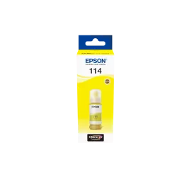 EPSON Bouteille encre Ecotank 114 Jaune 70ml