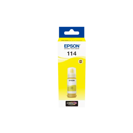 EPSON Bouteille encre Ecotank 114 Jaune 70ml