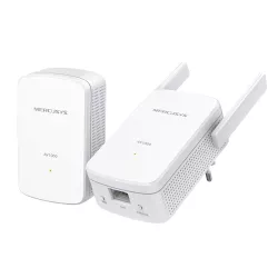 Kit Wifi Powerline Gigabit AV1000 lot de 2-1xMP510+1xMP500 Vitesse 300 Mbps (2,4 GHz) 1000 Mbps Powerline Broadcom CPU port…
