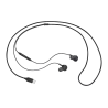 Ecouteurs intra auriculaires filair Cable tissu Noir Sound by AKG, USB type C SAMSUNG - EO-IC100BBEGEU