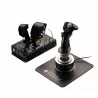 THRUSTMASTER HOTAS WARTHOG PC Joystick+panneau de contrôle+double Manette des gaz métal réplique de A-10C Technologie HEART…