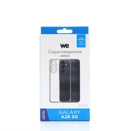 WE Coque de protection TPU SAMSUNG GALAXY A26 5G Transparent