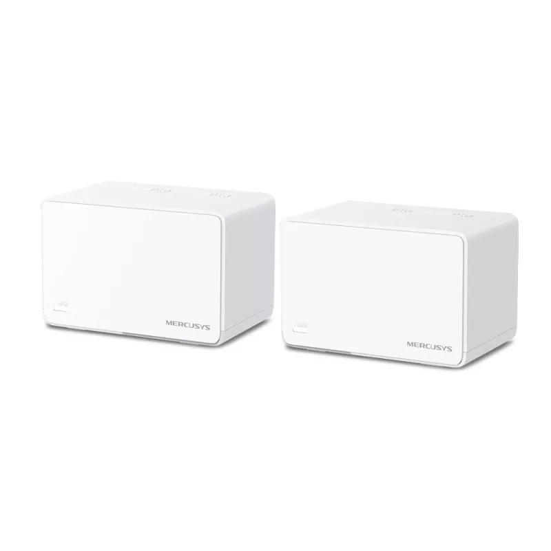 Système Wi-Fi 6 (lot de 2 packs) Mesh AX3000 pour Toute la Maison Vitesse 574 Mbps (2,4 GHz) + 2402 Mbps (5 GHz) 3 ports…
