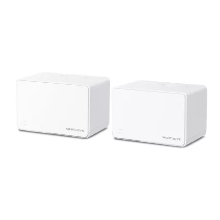Système Wi-Fi 6 (lot de 2 packs) Mesh AX3000 pour Toute la Maison Vitesse 574 Mbps (2,4 GHz) + 2402 Mbps (5 GHz) 3 ports…