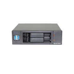 SMARTTECK Rack Amovible 5,25"" pour DD/SSD 2,5"" SATA""