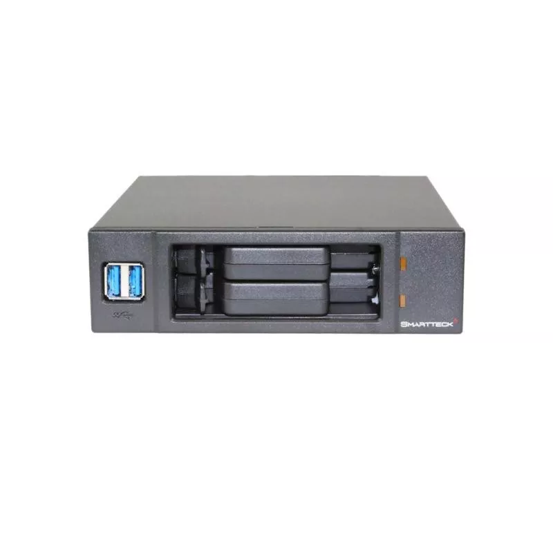 SMARTTECK Rack Amovible 5,25"" pour DD/SSD 2,5"" SATA""