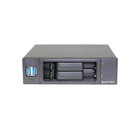 SMARTTECK Rack Amovible 5,25"" pour DD/SSD 2,5"" SATA""