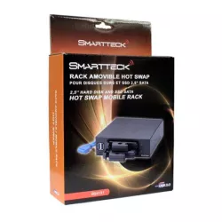 SMARTTECK Rack Amovible 5,25"" pour DD/SSD 2,5"" SATA""
