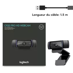 Logitech HD PRO Webcam C920 Refresh Noir *960-001055