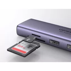 UGREEN Adaptateur Multiport 7-en-1 4K HDMI vers USB C *60515