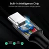 UGREEN Câble Renforcé 2M USB-C USB-C Noir PD 100W *70429
