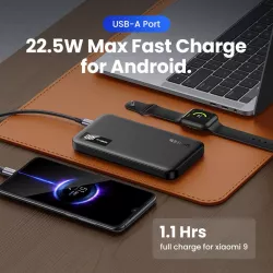 UGREEN Batterie Ext 10000mAh + 2 Ports Gris *25742
