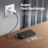UGREEN Batterie Ext 10000mAh + 2 Ports Gris *25742