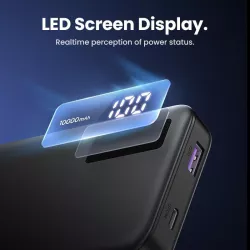 UGREEN Batterie Ext 10000mAh + 2 Ports Gris *25742