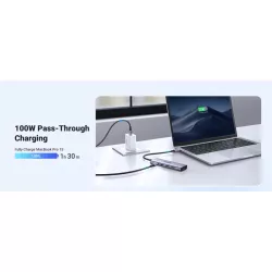 UGREEN Hub 5 en 1 3xUSB3.2/USB-C/HDMI 4K *15596