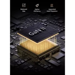 UGREEN Chargeur Sect 160W 4 Ports +Câble USB-C USB-C 240W *25877