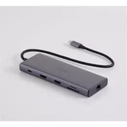 UGREEN Hub 10 en 1 3xUSB3.2/USB-C/HDMI 4K *15596