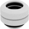 CORSAIR Hydro X Series XF Connecteur - Blanc (x 4)