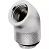 CORSAIR Hydro X Series XF Embout 45° rotatif - Chrome (x 2)
