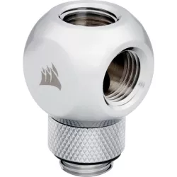 CORSAIR Hydro X Series XF Embout Splitter Y rotatif - Chrome