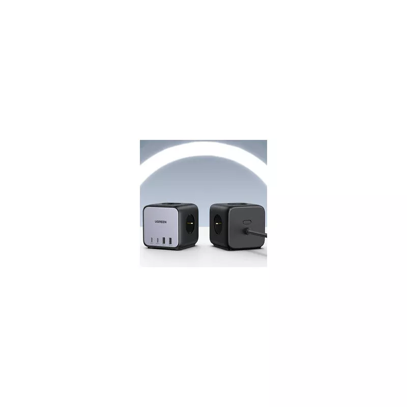 UGREEN DigiNest Cube 7 en 1 Multiprise USB Cube 3 Prises *60113