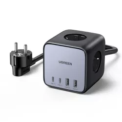 UGREEN DigiNest Cube 7 en 1 Multiprise USB Cube 3 Prises *60113