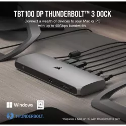 CORSAIR TBT100 Thunderbolt 3 Dock