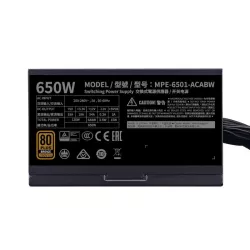 COOLER MASTER MWE 650W V2 ATX 3.1 - 80+ BRONZE - 650 WATTS o