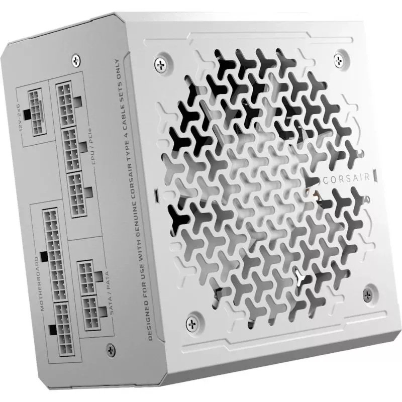 CORSAIR RM750e White, 750 Watt, ATX 3.1, Cybenetics GOLD