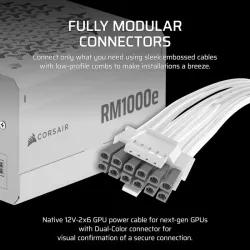 CORSAIR RMe White Series, RM1000e White