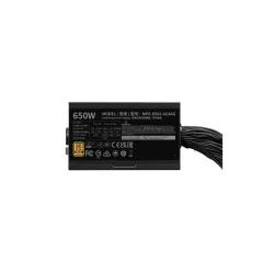 COOLER MASTER MWE Gold 650 V3 NonModulaire - ATX 3.1 - 80+ GOLD - 650 WATTS