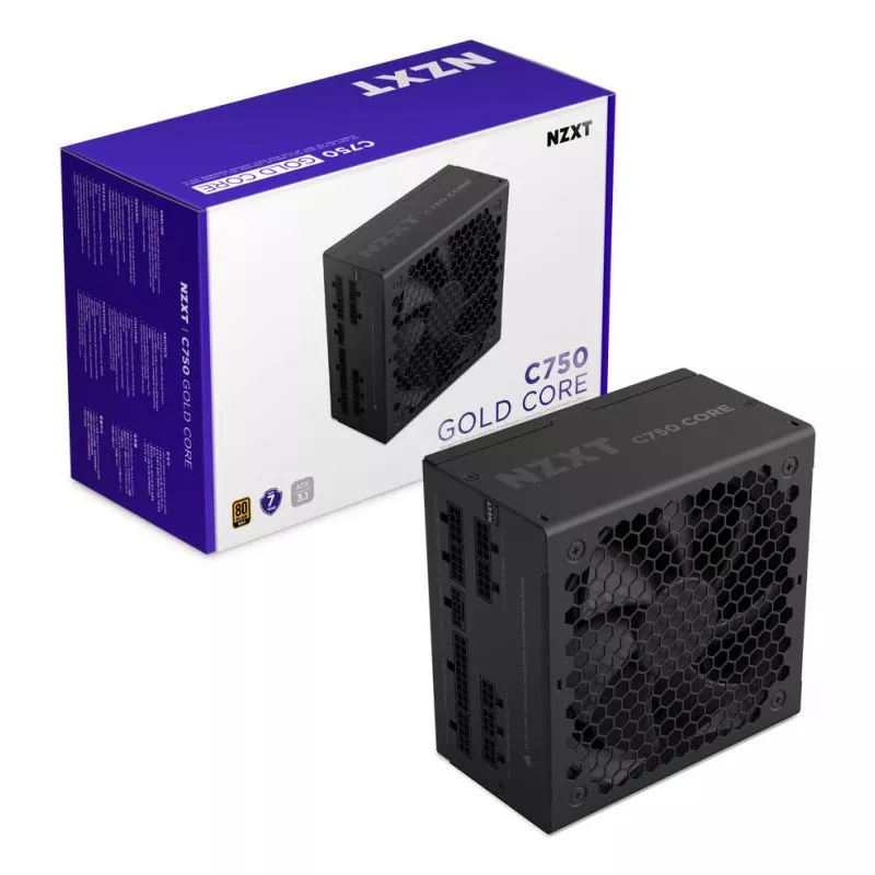 NZXT ATX 3.1 C750 Gold Core 80Plus Gold