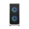 Fractal Design Focus 2 RGB White TG Clear Tint