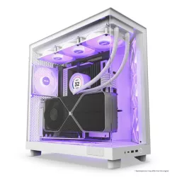 NZXT H6 Flow RGB Whiteo
