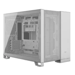 CORSAIR 2500D AIRFLOW Micro ATX Dual Chamber PC Case - White