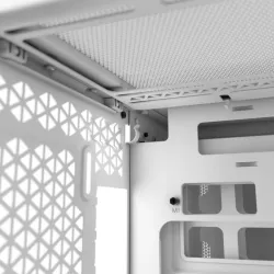 CORSAIR 2500D AIRFLOW Micro ATX Dual Chamber PC Case - White