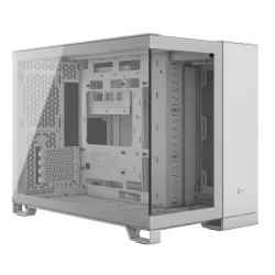 CORSAIR 2500X Micro ATX Dual Chamber PC Case - White